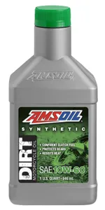 AMSOIL 10W-60 Synthetic Dirt Bike Oil