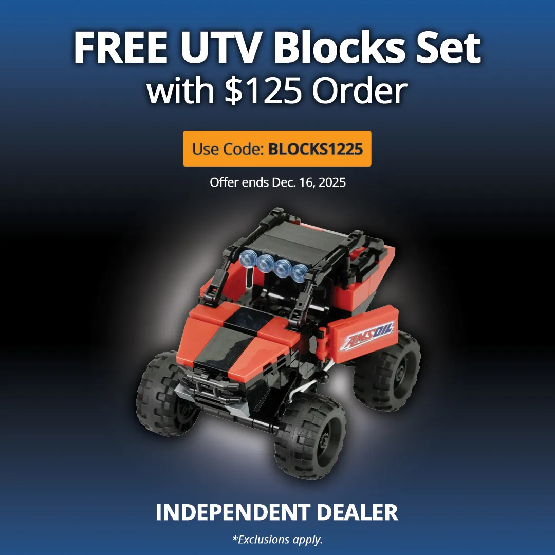 AMSOIL Promotion – FREE UTV BLOCKS SET